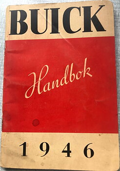 1946 Buick Handbok svensk
