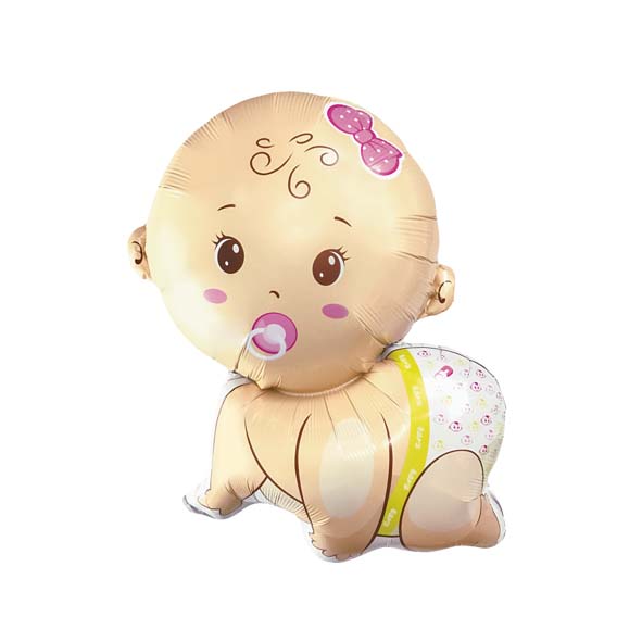 FOLIEBALLONG | Rosa bebis