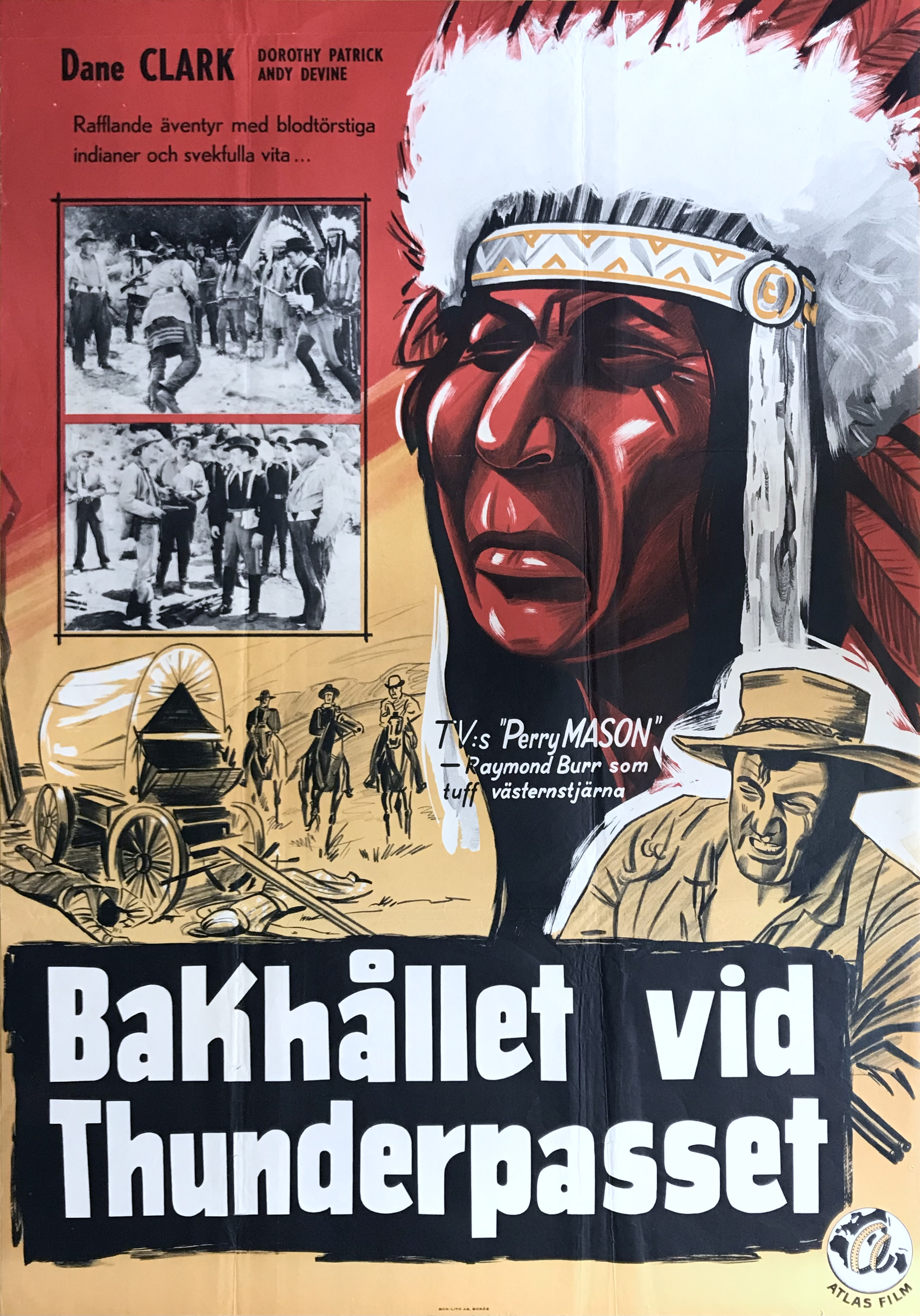 BAKHÅLLET VID THUNDERPASSET (1954)
