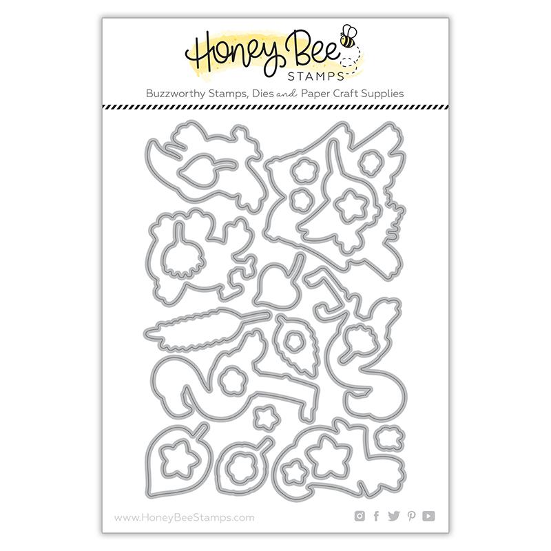 HONEY BEE STAMPS-Birds of Paradise | 6x8 Stampe & Die Set - 2