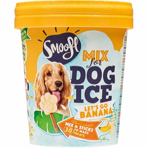 Smoofl Ice Traet Mix Banan 105 Gram 