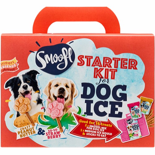 Smoofl Starter Kit Med Jordgubb & Jordnötssmör Mix & Medium Form  - 5