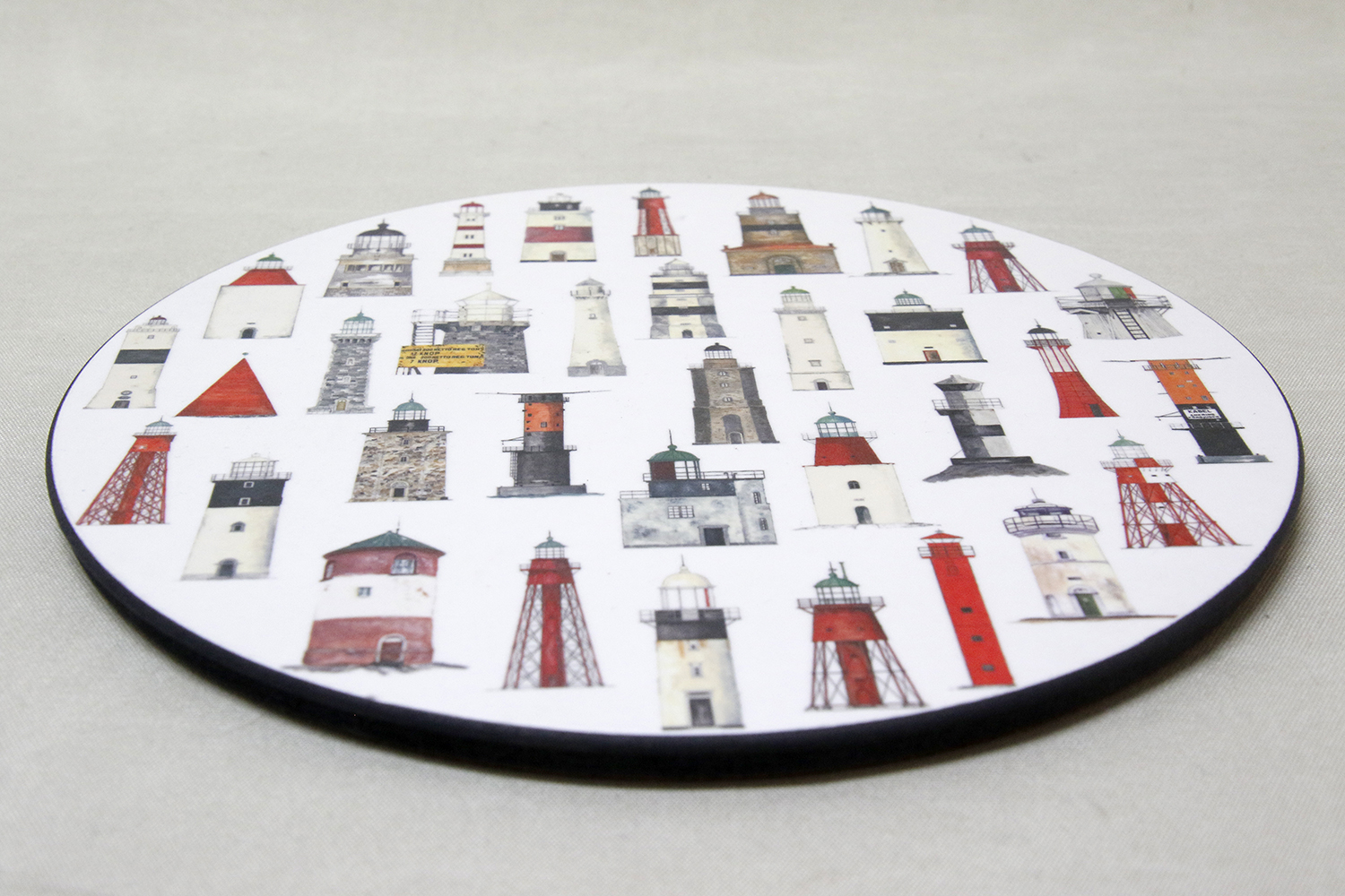 Trivet Lighthouses 24 cm - 2