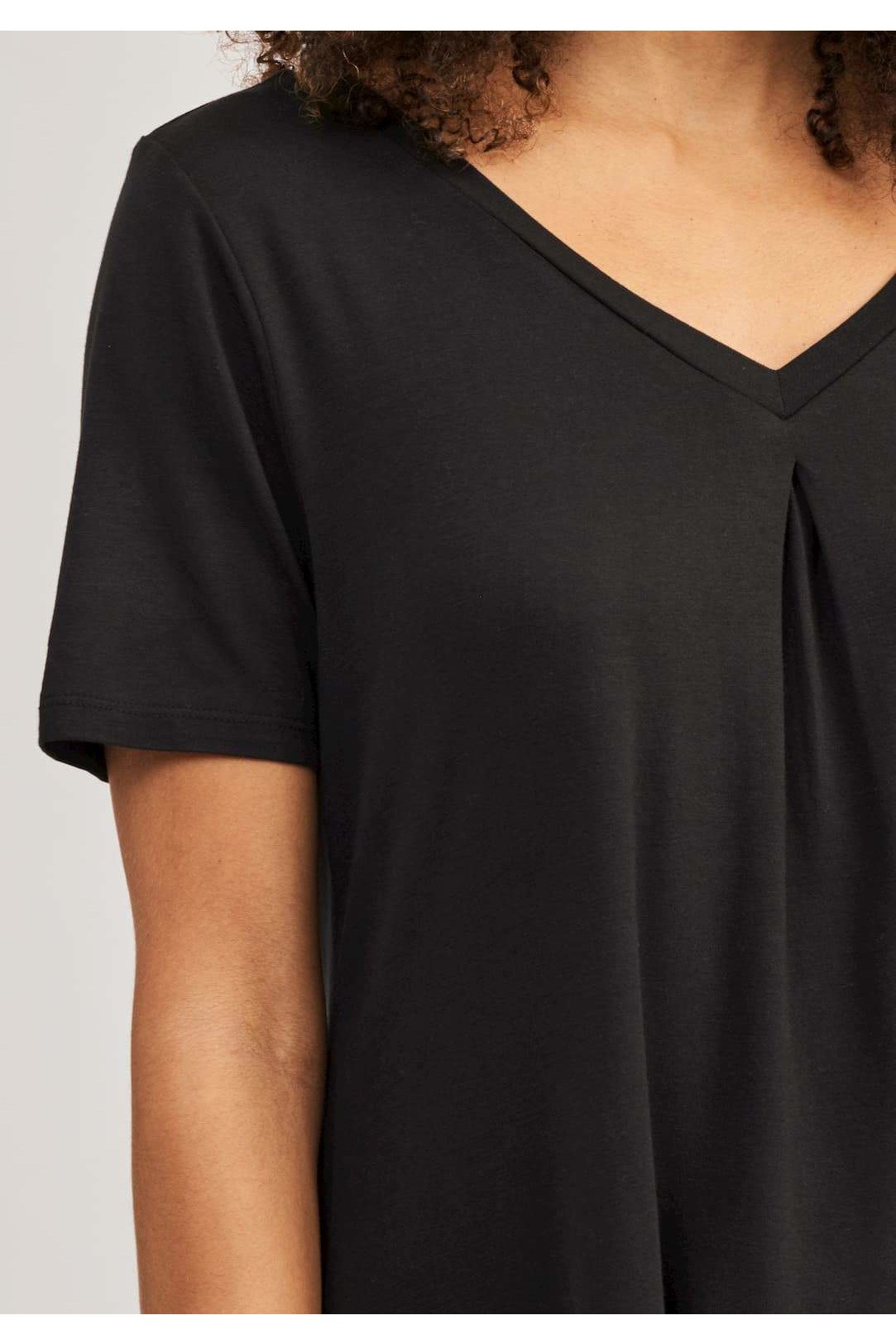 ANYA TOP - SVART - 4