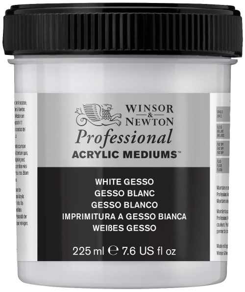 Gesso White Winsor & Newton Professional 225 ml - Artistica  Konstnärsmaterial