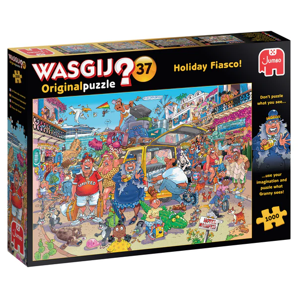 Wasgij Original # 37 Holiday Fiasco 1000 Bitar Jumbo - 2