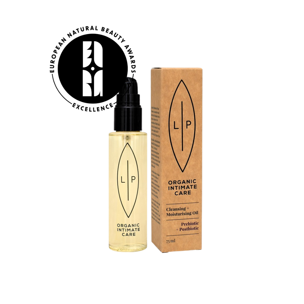 Lip Intimate Care  Cleansing + Moisturising Oil, Prebiotic + Postbiotic 75 ml