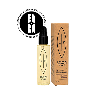 Lip Intimate Care  Cleansing + Moisturising Oil, Prebiotic + Postbiotic 75 ml
