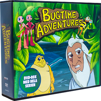 BUGTIME ADVENTURES-Hela serien i en DVD-box