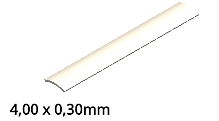 Svetstråd Kupad 4,00 x 0,30mm