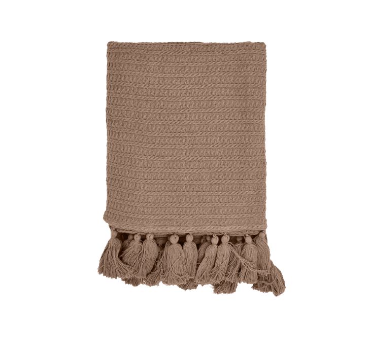 Pläd, Royal Camping Läckö, Biege