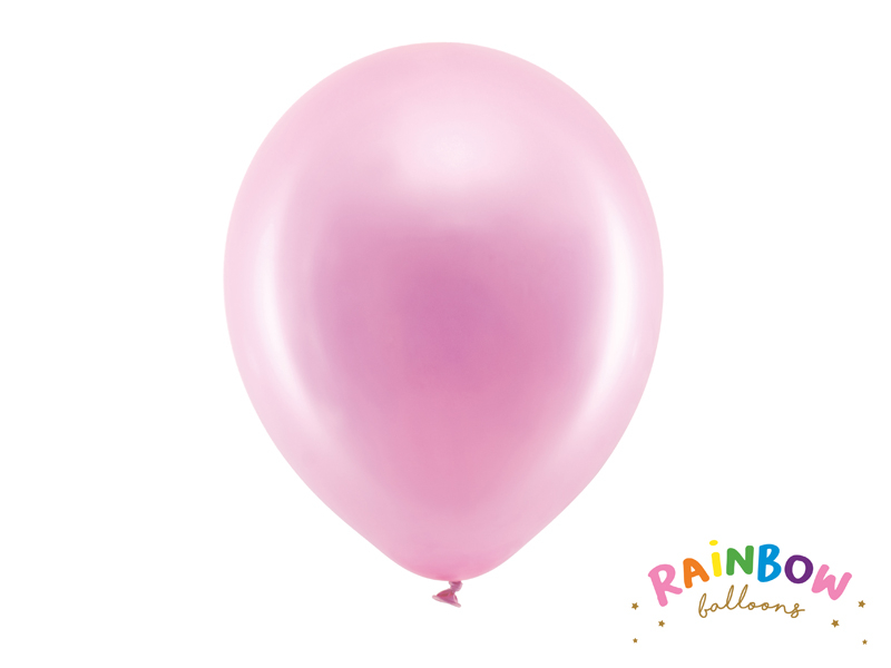 BALLONGER | 10-pack | Rosa metallic