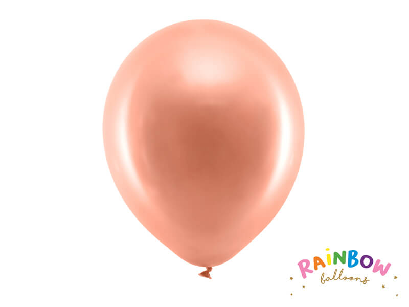 BALLONGER | 10-pack | Roséguld metallic