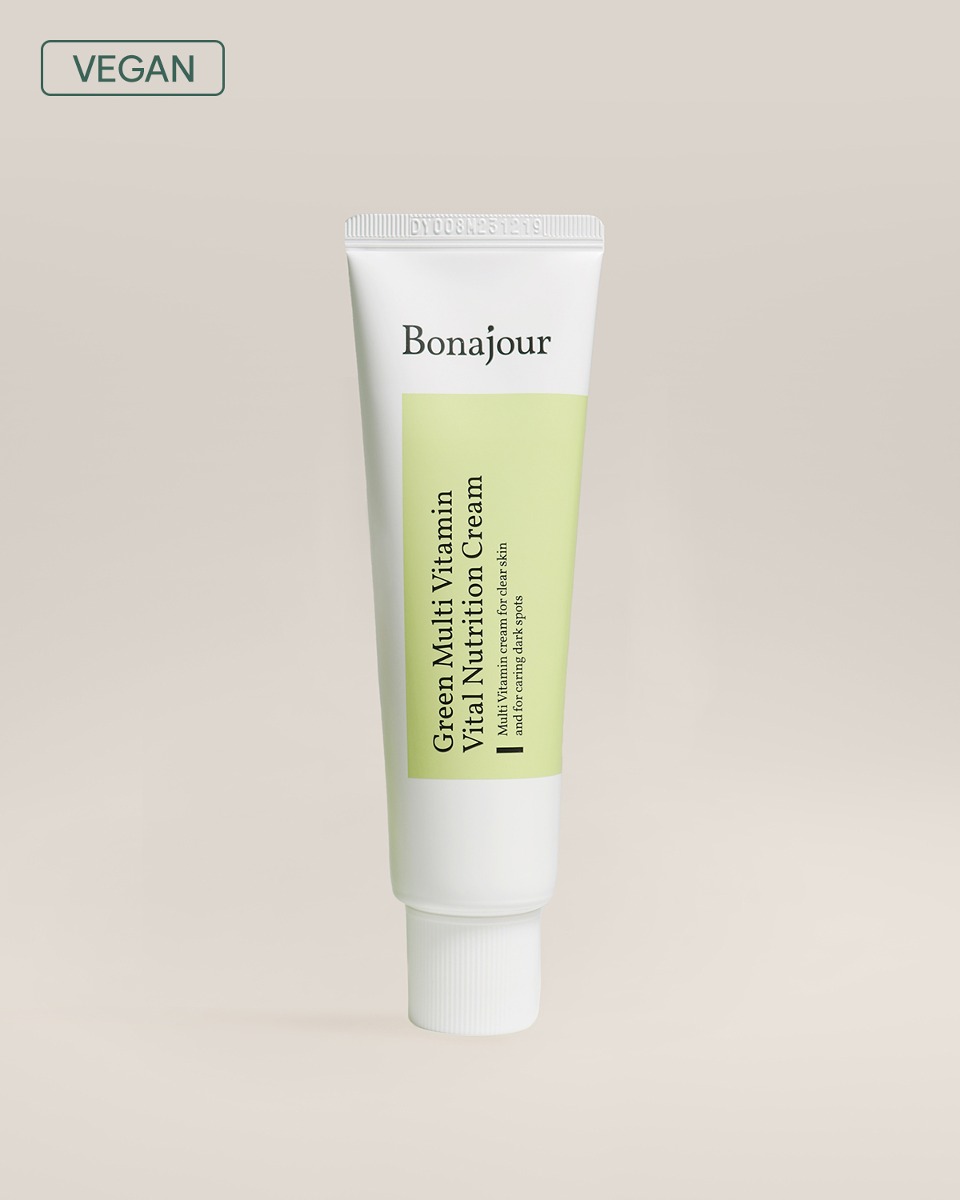 TILBUD UTLØPSDATO JUNI26 BONAJOUR - GREEN MULTI-VITAMIN NUTRITION CREAM 50ML
