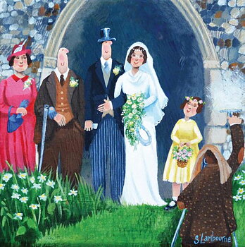 Stephanie Lambourne : Their Big Day - Kort med kuvert