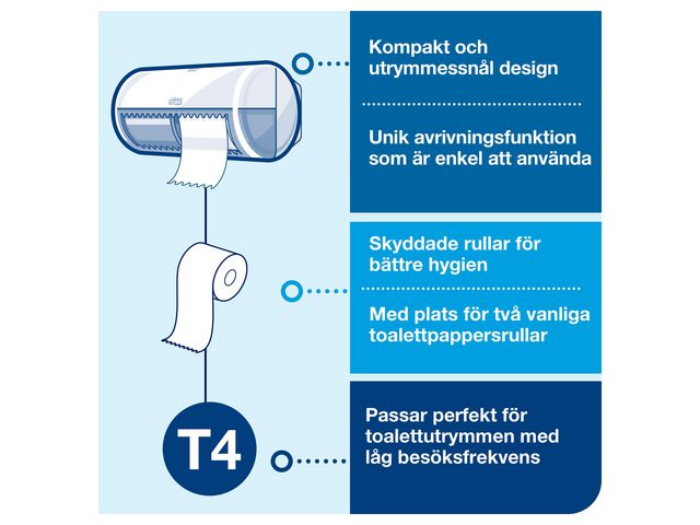 Toalettpapper T4 Prem 3L 56/fp - 14