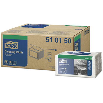 Rengöringsduk Tork vit W8 55st