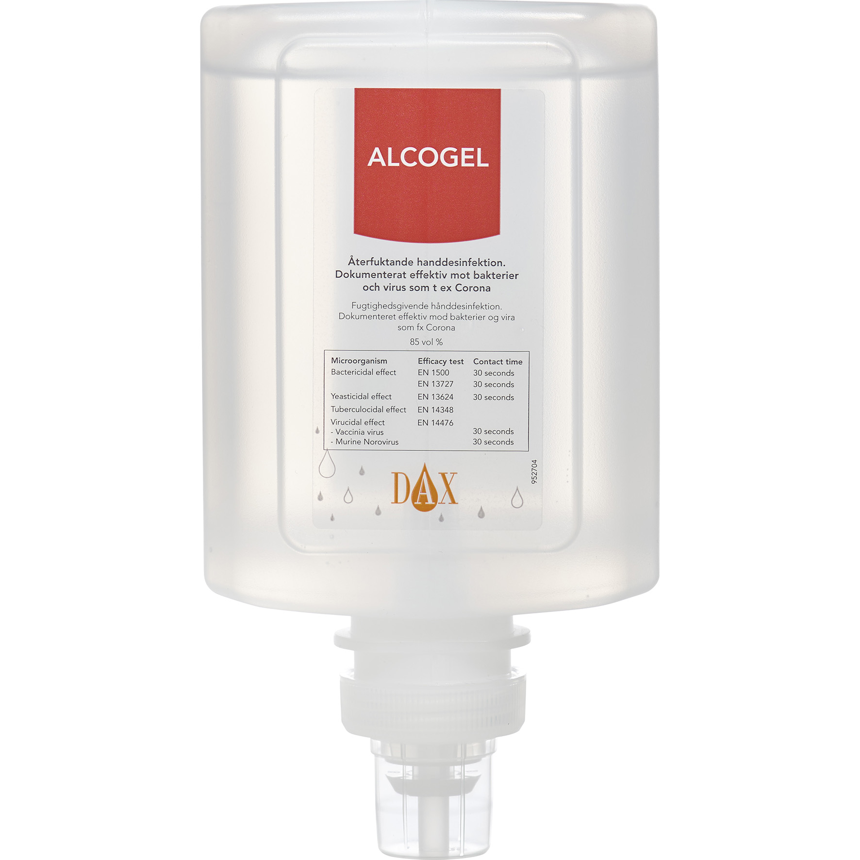 Handdes. DAX Alcogel 85%. 1L