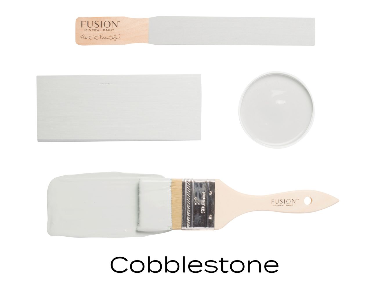 Fusion Mineral Paint Cobbelstone  - 2