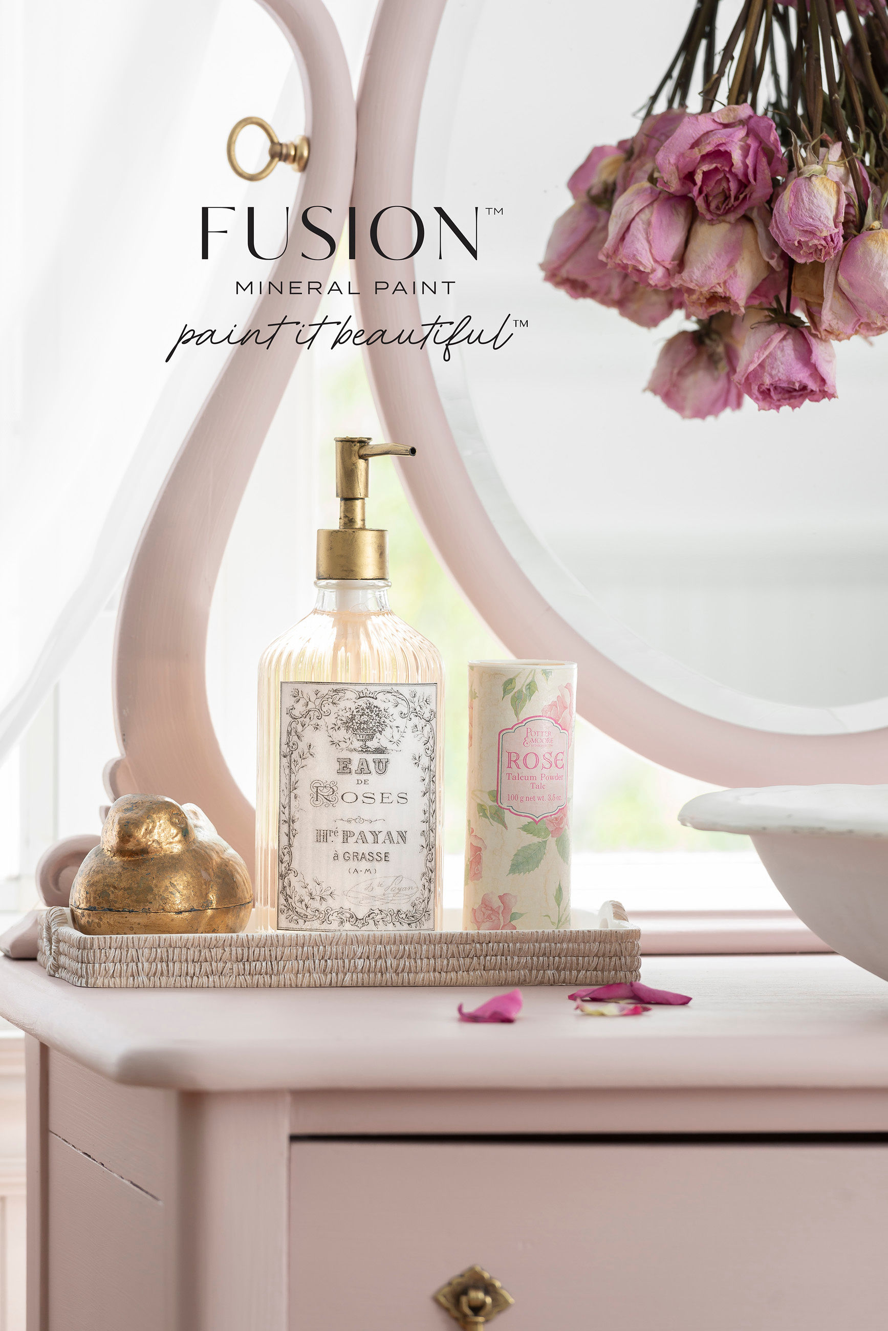Fusion Mineral Paint Rose Water  - 7