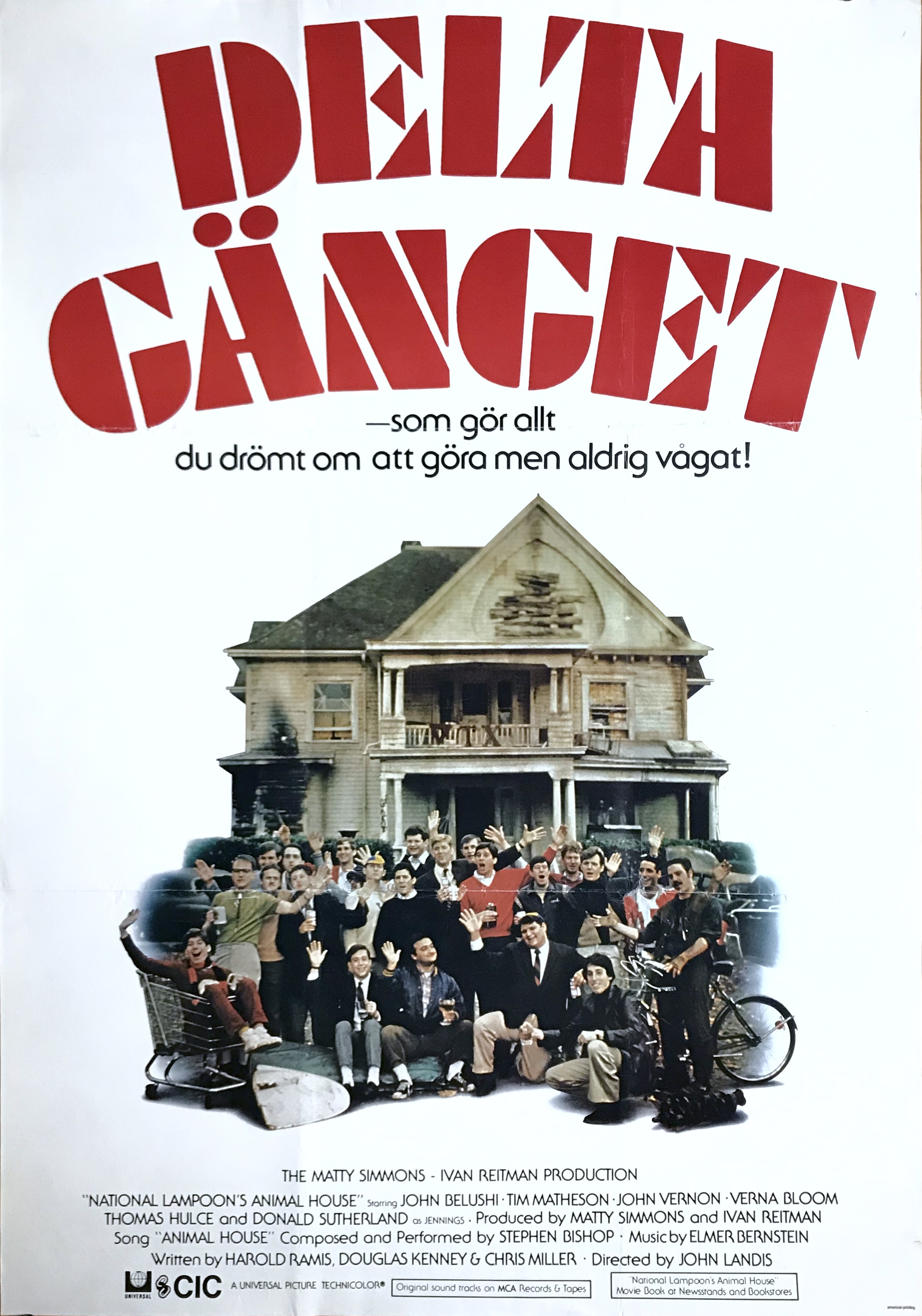 NATIONAL LAMPOON´S ANIMAL HOUSE (1998) Advance