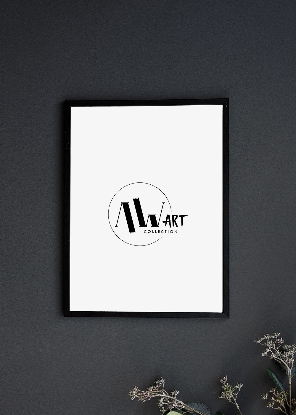 AW-Art-Collection-Ram-svart