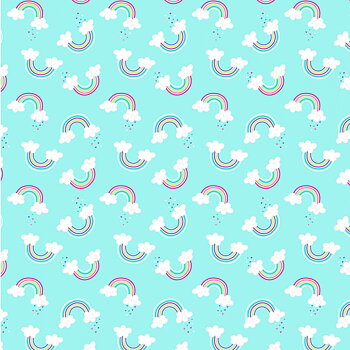 Aqua Magical Rainbow Pearlized - Regnbågar