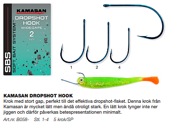 Kamasan Dropshot krok