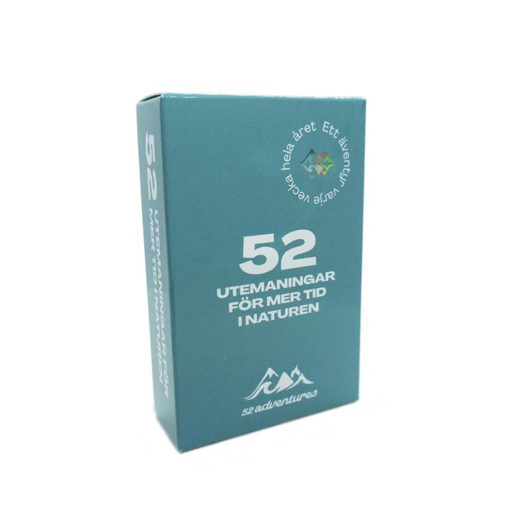 Aktiveringsspel - 52 ADVENTURES 52 utmaningar för mer tid i naturen