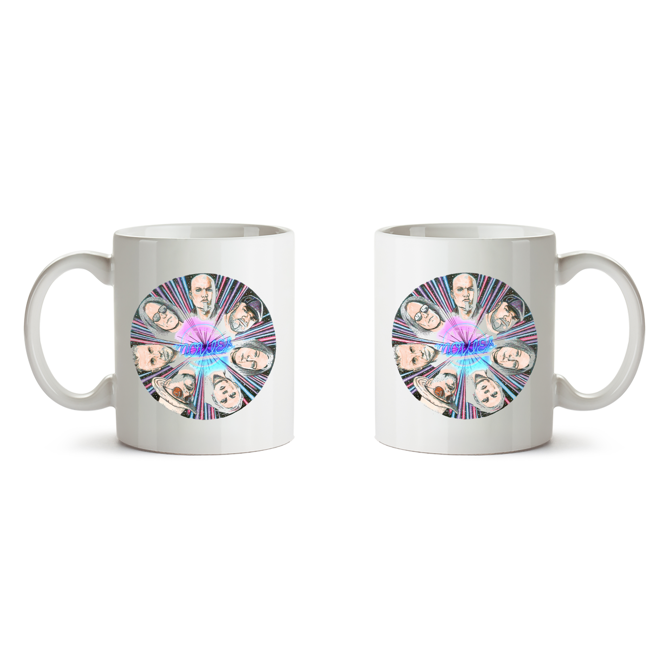 AT THE MOVIES - MUG, RUND (2-PACK)