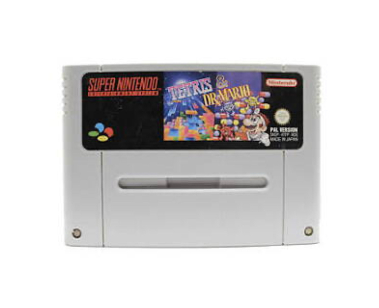 Tetris & Dr Mario - SNES