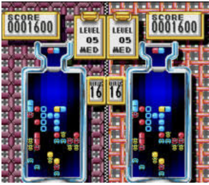 Tetris & Dr Mario - SNES - 2