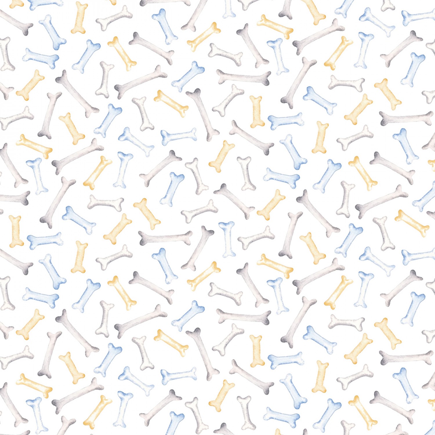 White Dog Bones - Hundben