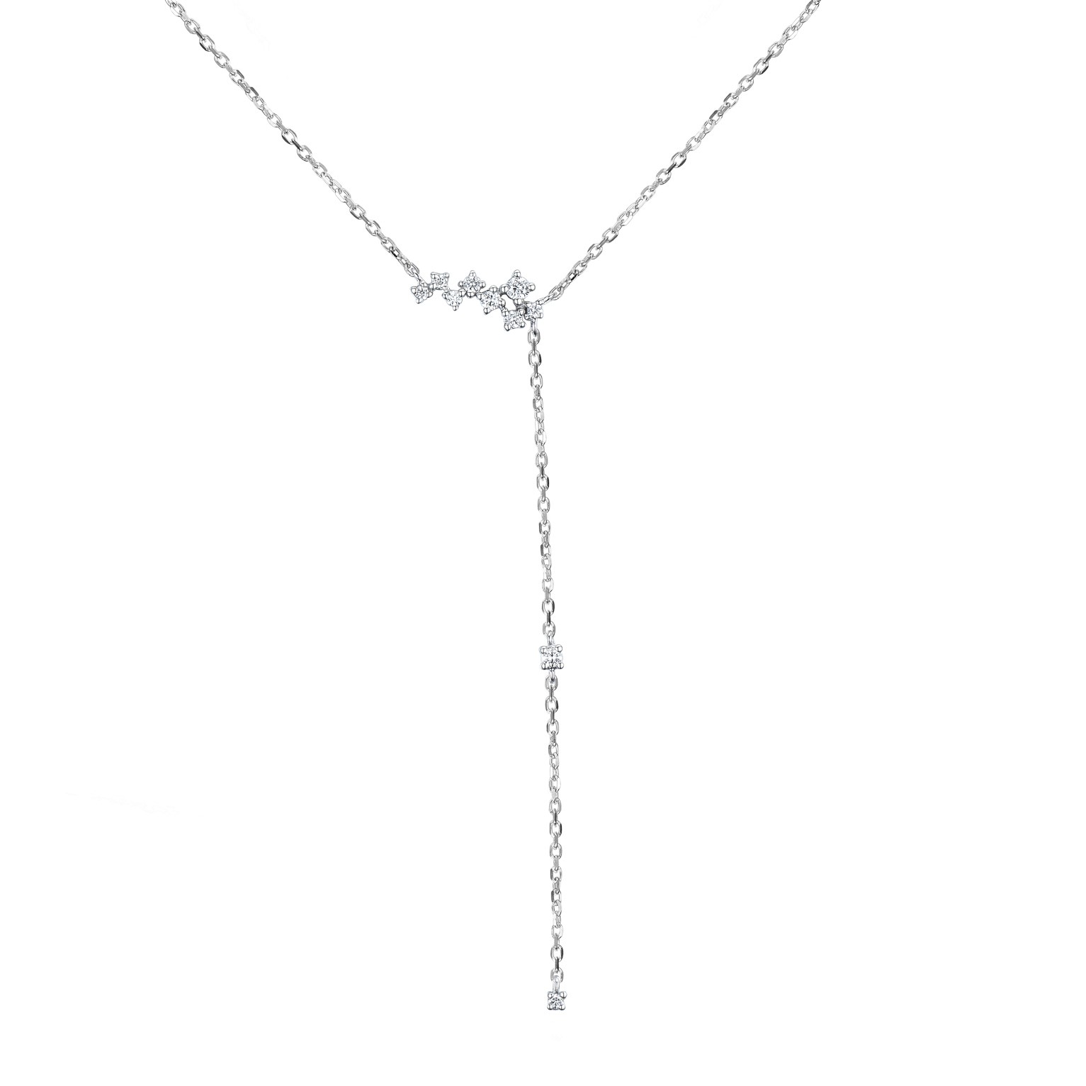 Orion´s  lariat diamond necklace