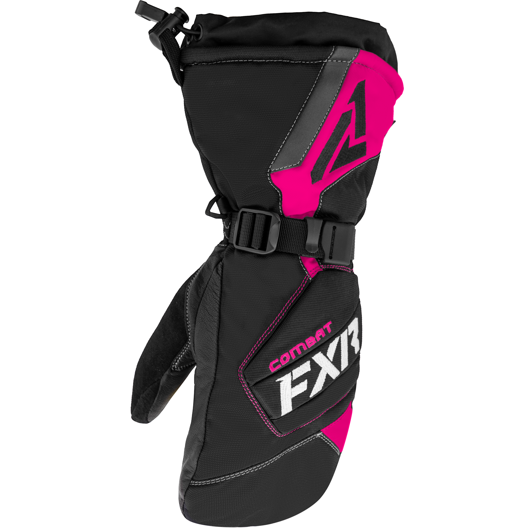 W Combat Mitt Black/Fuchsia