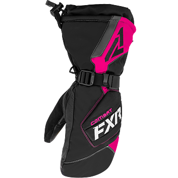 W Combat Mitt Black/Fuchsia