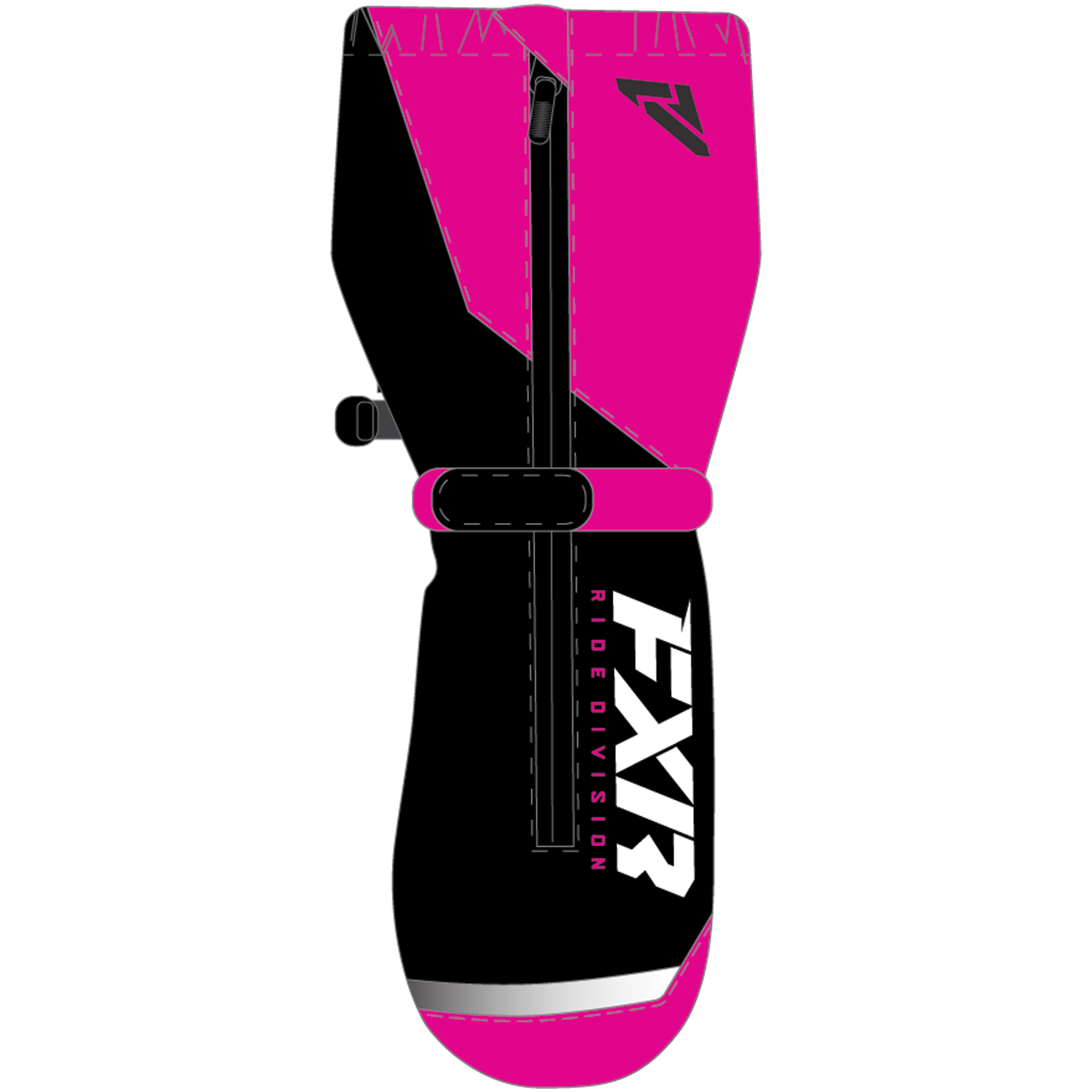 Småbarn Helix Mitt Black/Fuchsia