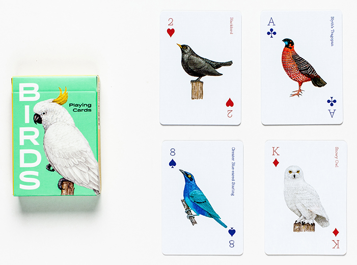 Birds, Playing Cards - 2