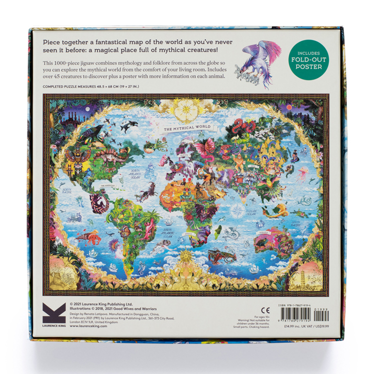The Mythical World A Jigsaw Puzzle Filled with Fantastical Creatures - 6