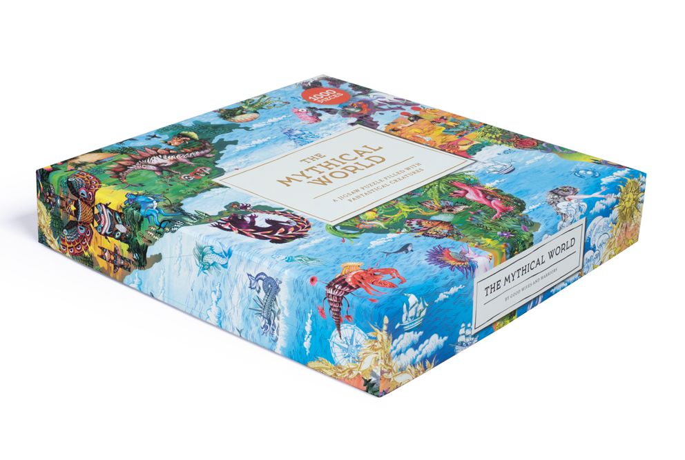 The Mythical World A Jigsaw Puzzle Filled with Fantastical Creatures - 2