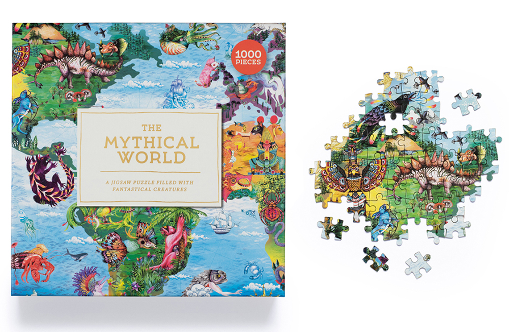 The Mythical World A Jigsaw Puzzle Filled with Fantastical Creatures - 4