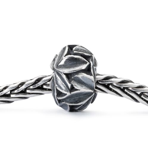 Trollbeads Wisdom Weed silverkula  - 2