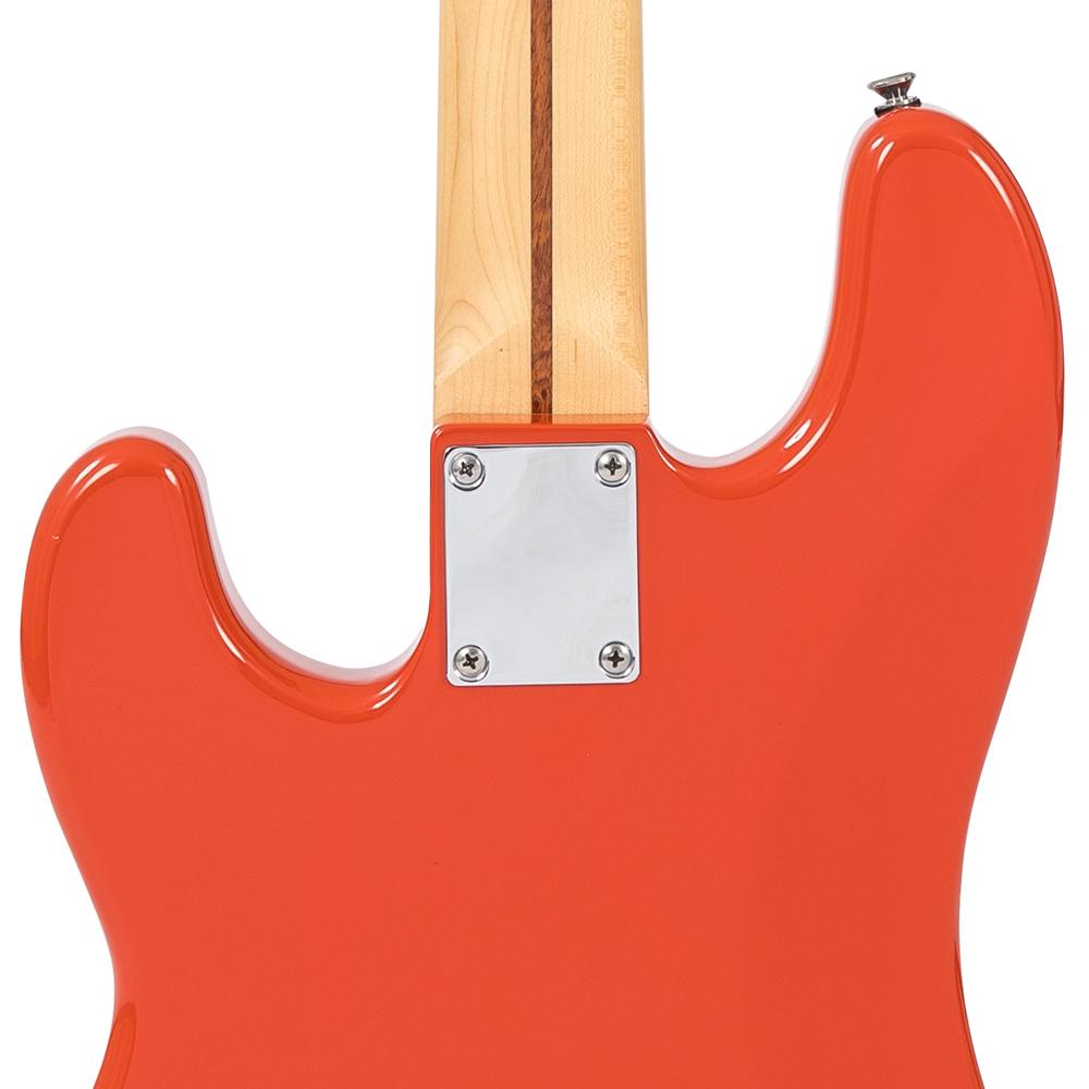 Vintage V4 Reissued Bass Firenza Red - 8