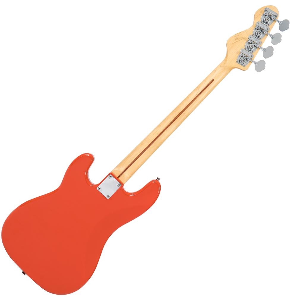 Vintage V4 Reissued Bass Firenza Red - 2