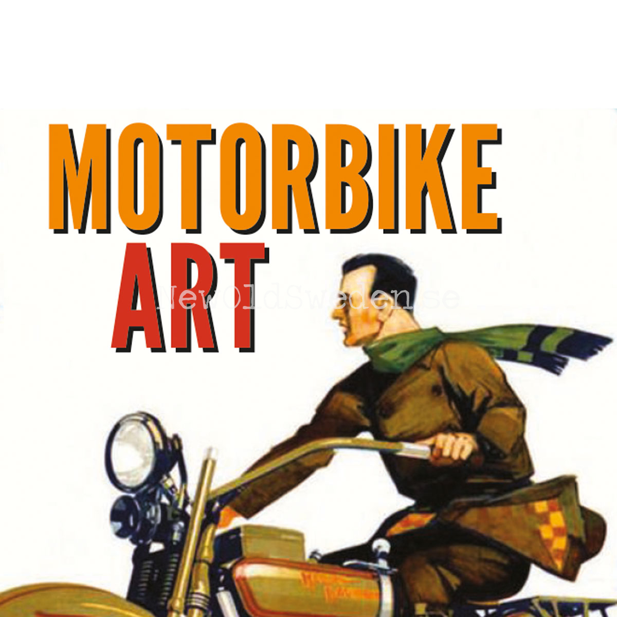 MOTORBIKE ART Collectors' Cards Kortlek PIATNIK ** - 3