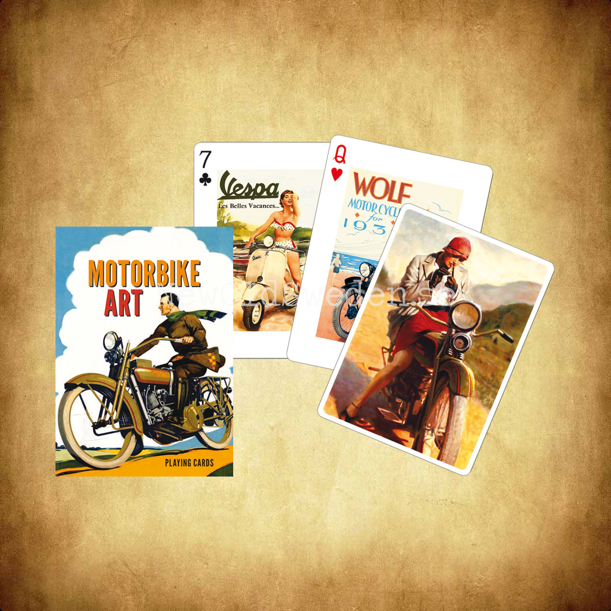 MOTORBIKE ART Collectors' Cards Kortlek PIATNIK ** - 2
