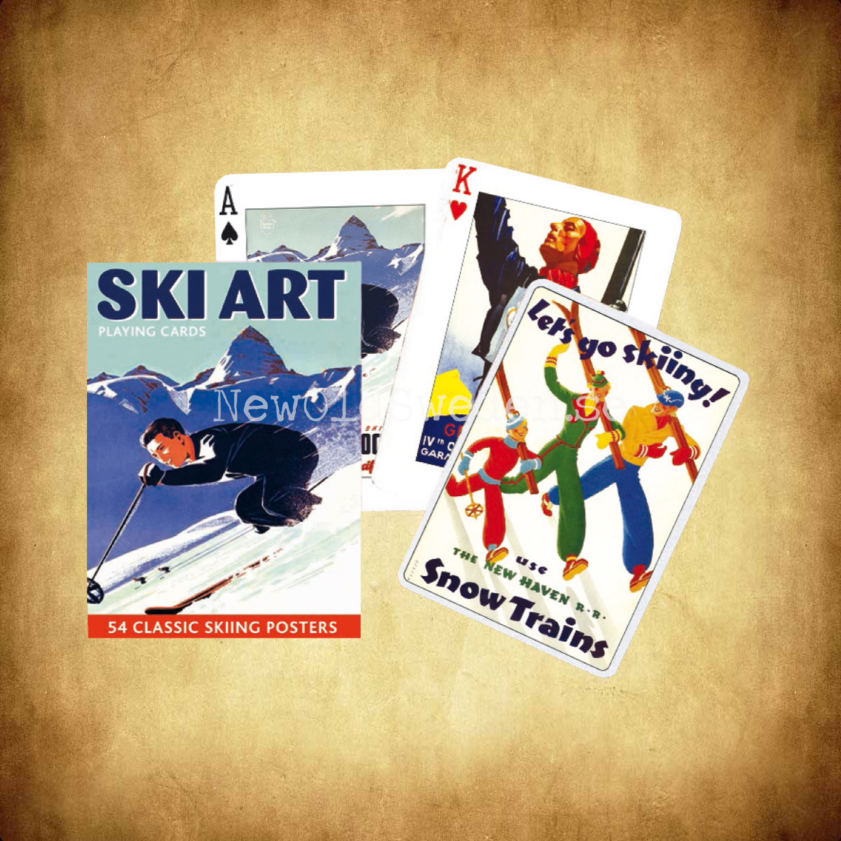 SKI ART Collectors' Cards Kortlek PIATNIK - 2