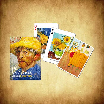 VINCENT VAN GOGH Collectors' Cards Kortlek PIATNIK