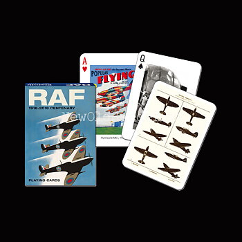 RAF ROYAL AIR FORCE Collectors' Cards Kortlek PIATNIK