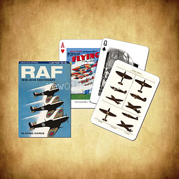 RAF ROYAL AIR FORCE Collectors' Cards Kortlek PIATNIK